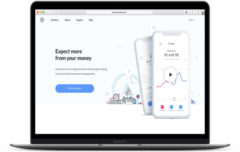 Automata (Blockchain: Automated Investment) screenshot 1
